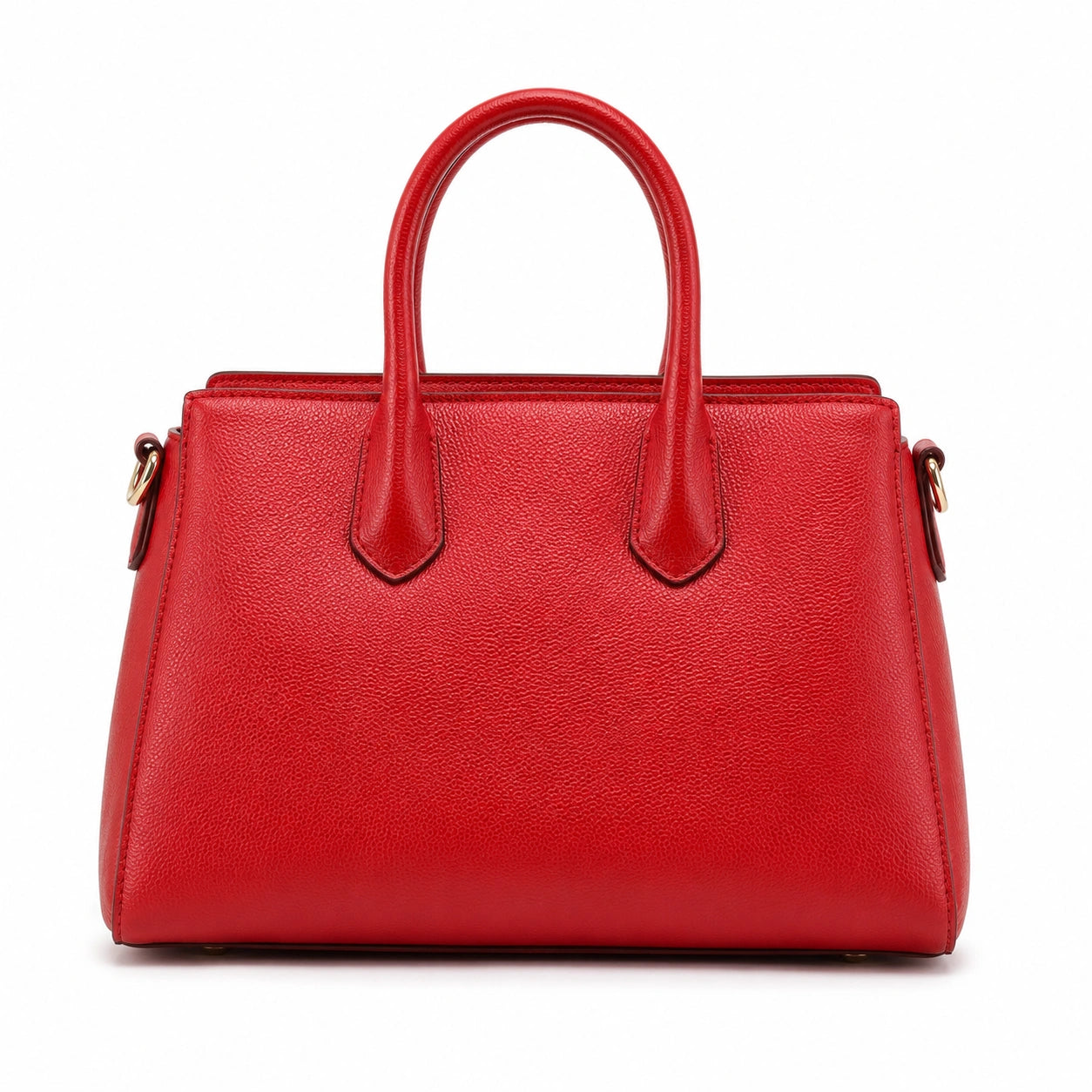 Opelcarry Red Faux Leather Handbag