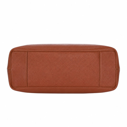 Opelcarry Brown Faux Leather Crossbody Bag