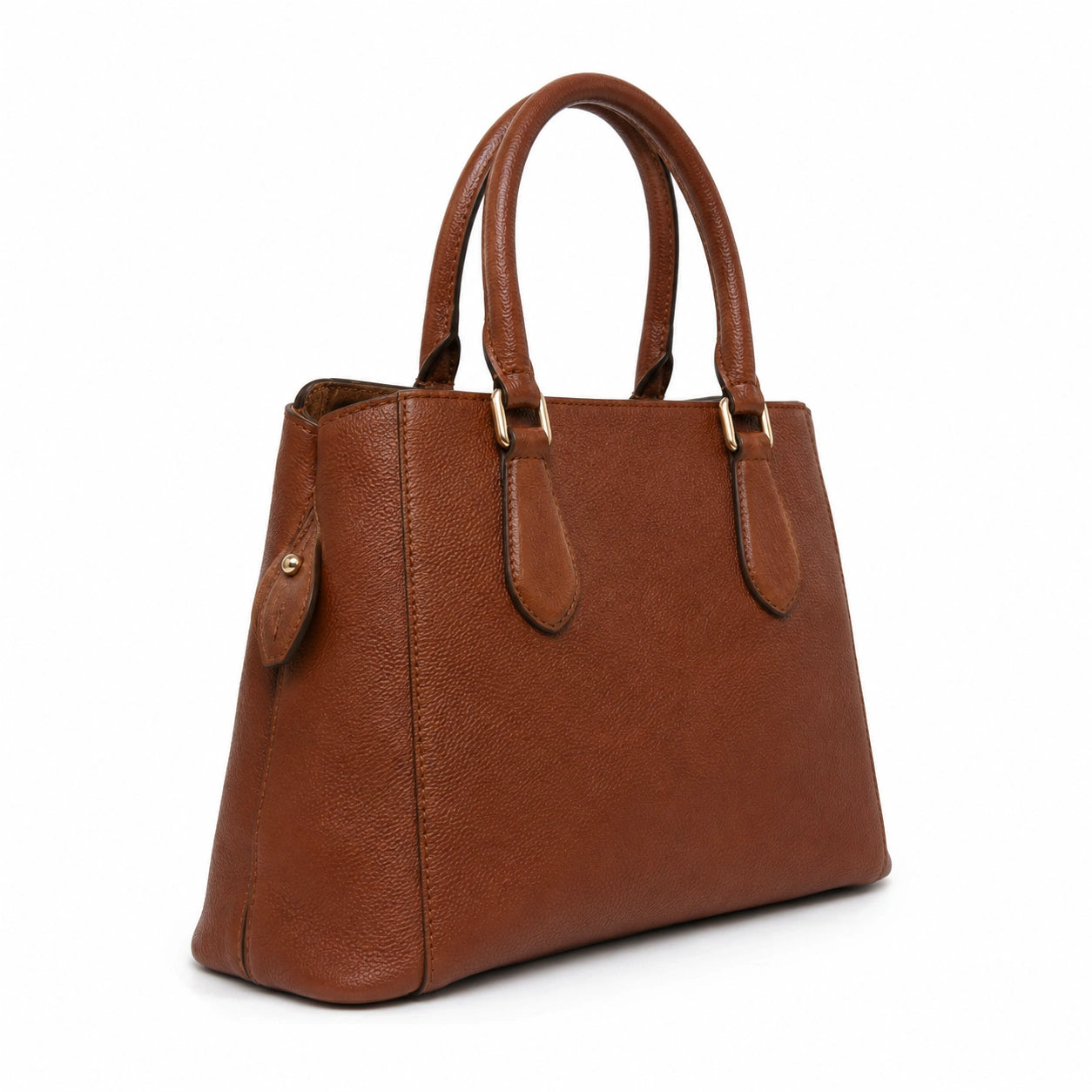 Opelcarry Brown Faux Leather Handbag