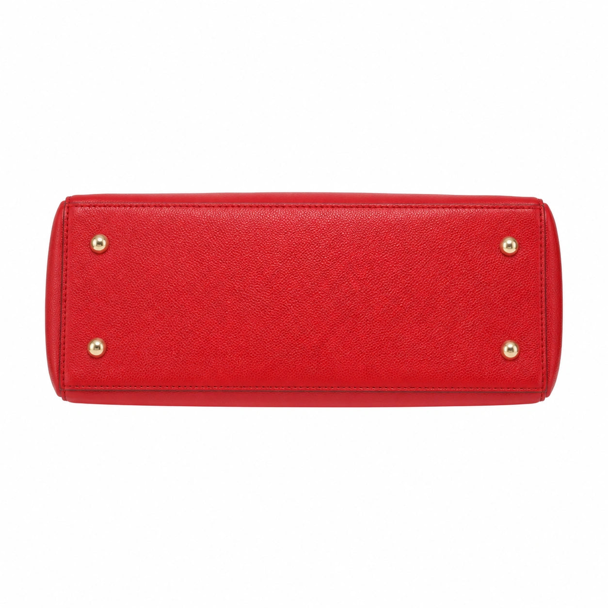 Opelcarry Red Faux Leather Handbag